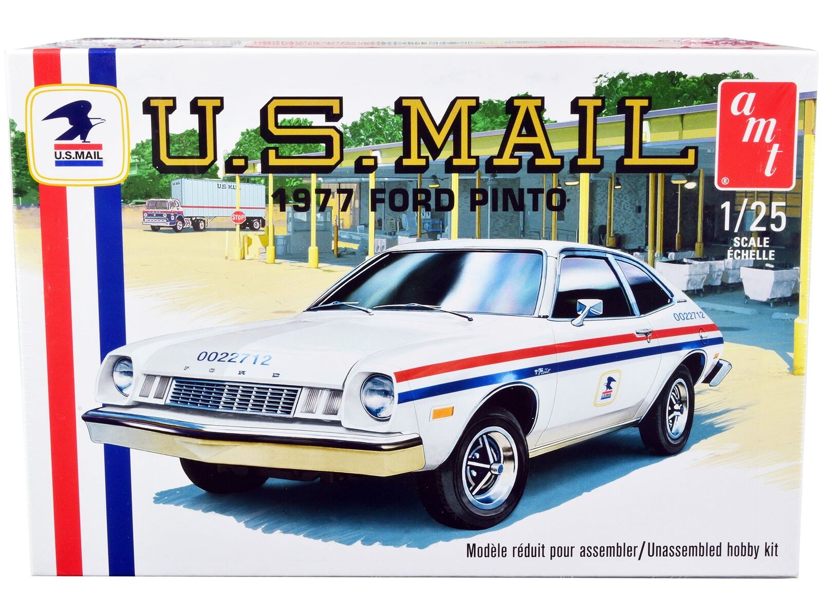 Skill Model Kit 1977 Ford Pinto United States Postal Service USPS 1/25 Scale