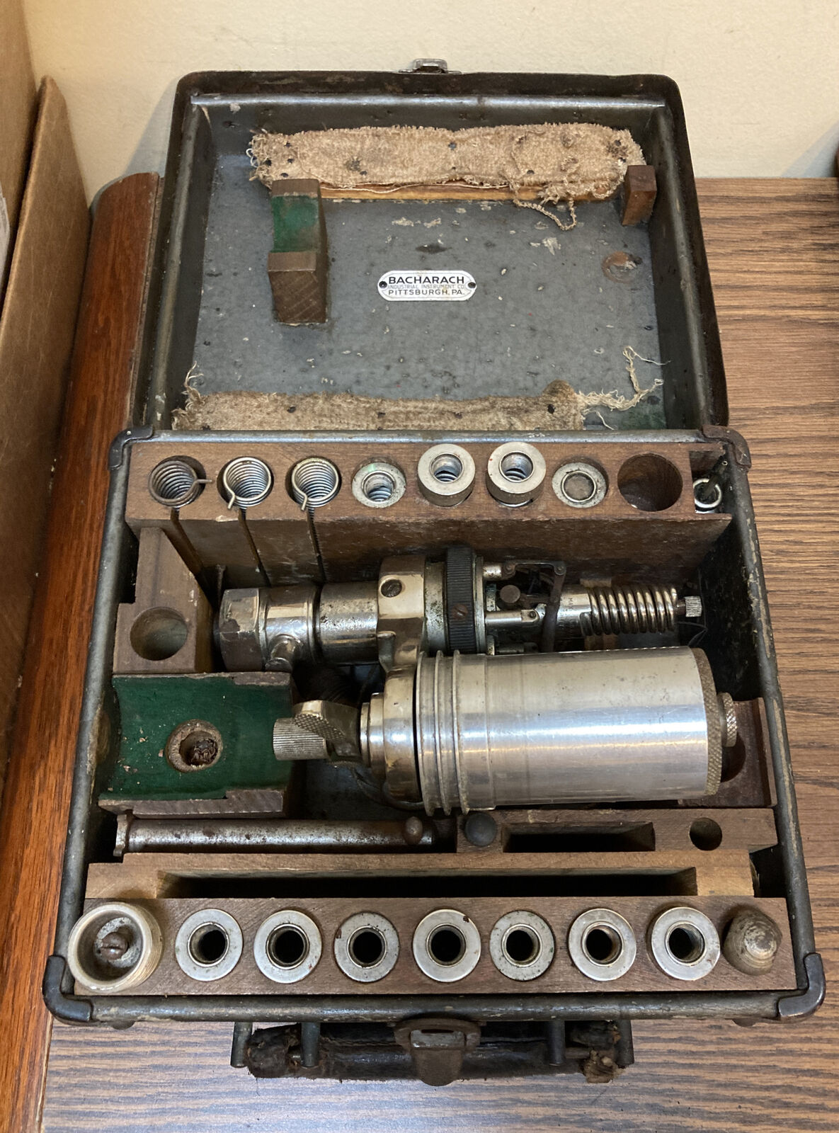 Bacharach Instrument Steam Engine Cylinder Pressure Indicator Gauge