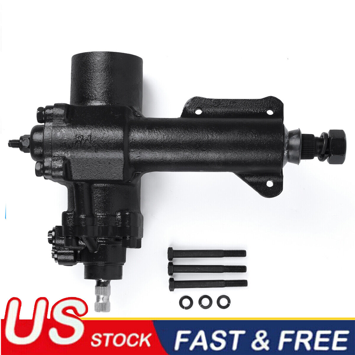 For Chevy Bel Air 150 500 Series Gearbox 1955-1957 Power Steering Gear Box USA