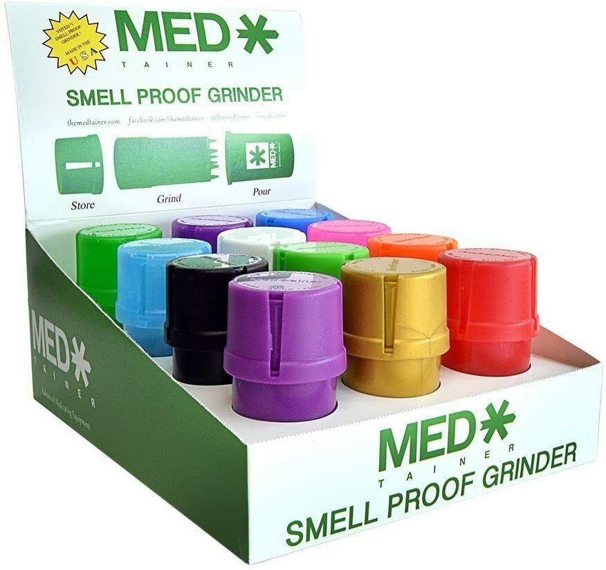 The Medtainer Storage Grinder - 5 Colors Available