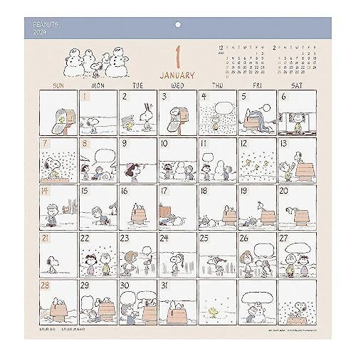 2024 PEANUTS Comic Design Calendar No.177