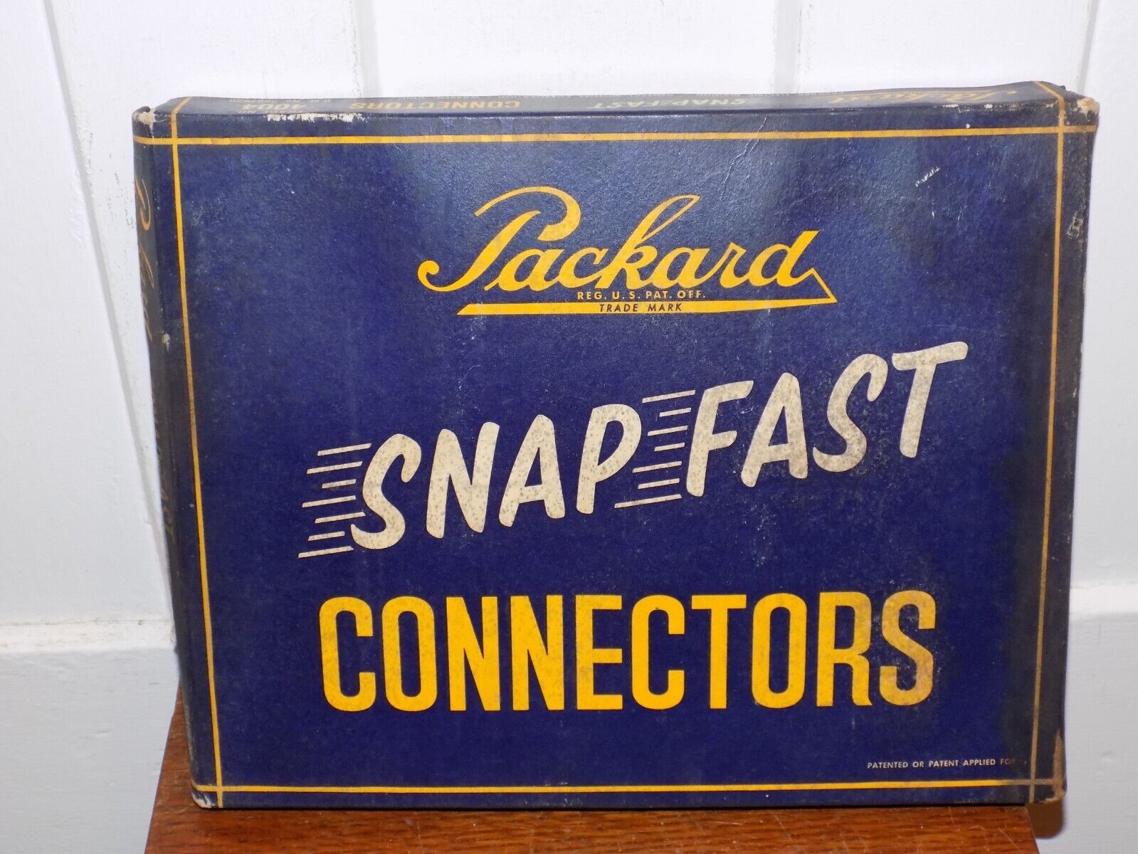 Vintage 1956 Packard Snap Fast Connectors Box