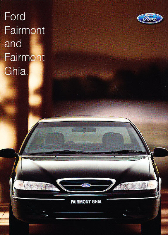 1998 Ford Fairmont Ghia Australia Sales Brochure Book