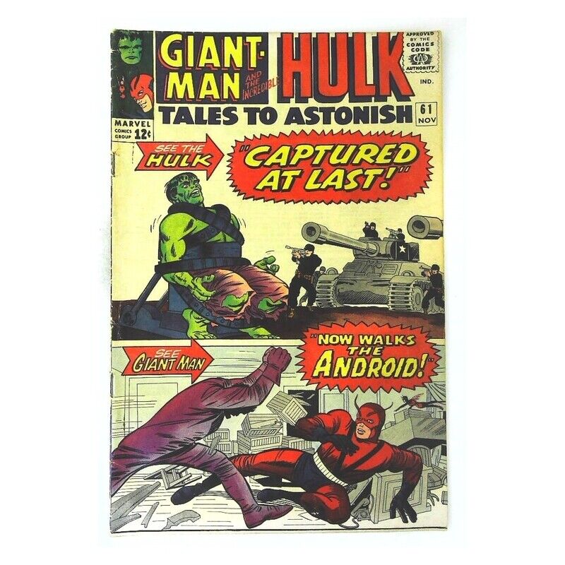 Tales to Astonish (1959 series) #61 in Fine condition. Marvel comics [w 