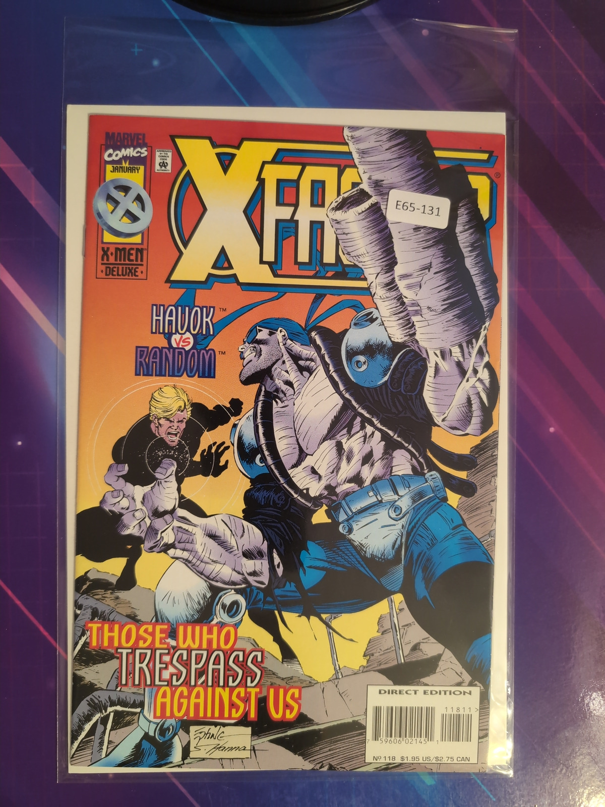X-FACTOR #118 VOL. 1 HIGH GRADE MARVEL COMIC BOOK E65-131