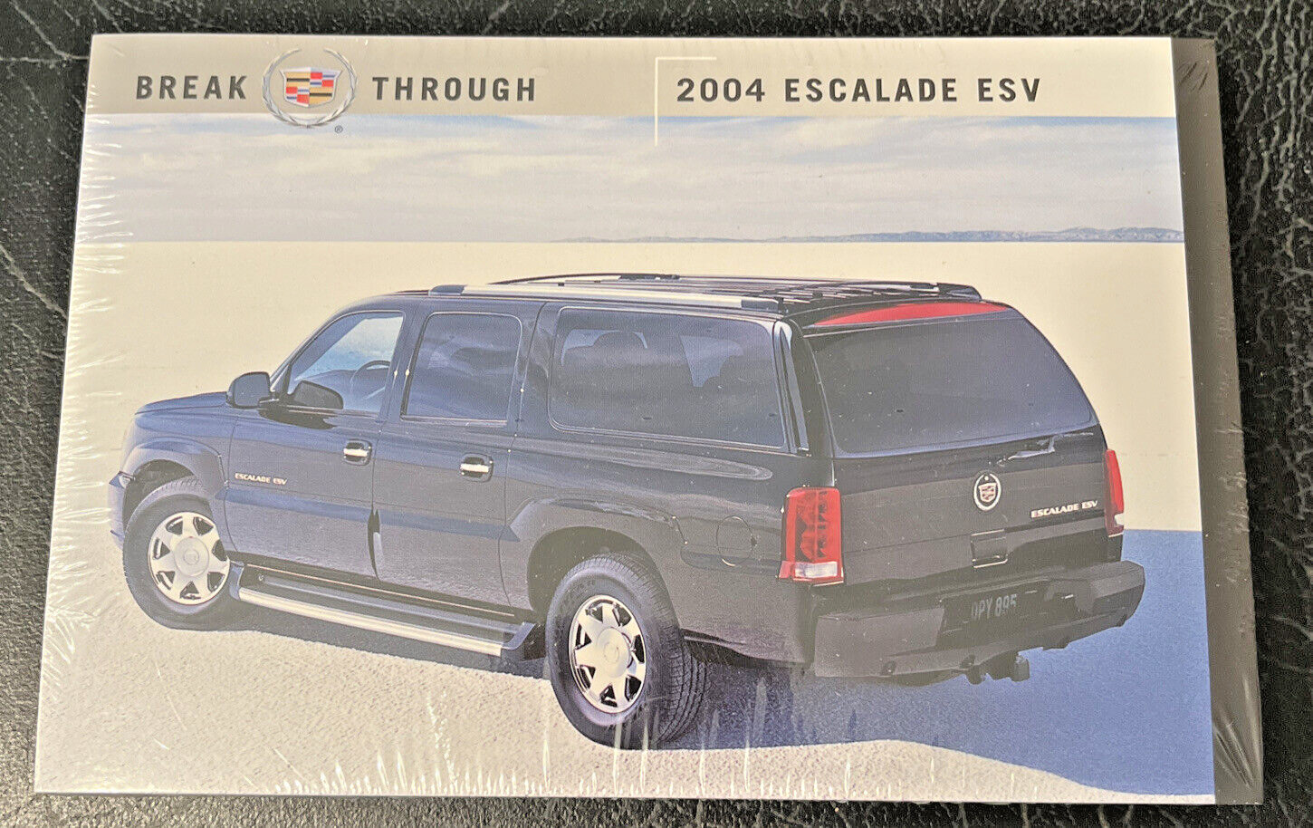 2004 CADILLAC ESCALADE ESV  Lot of 50--NIP- ORIGINAL Factory Postcard--MINT