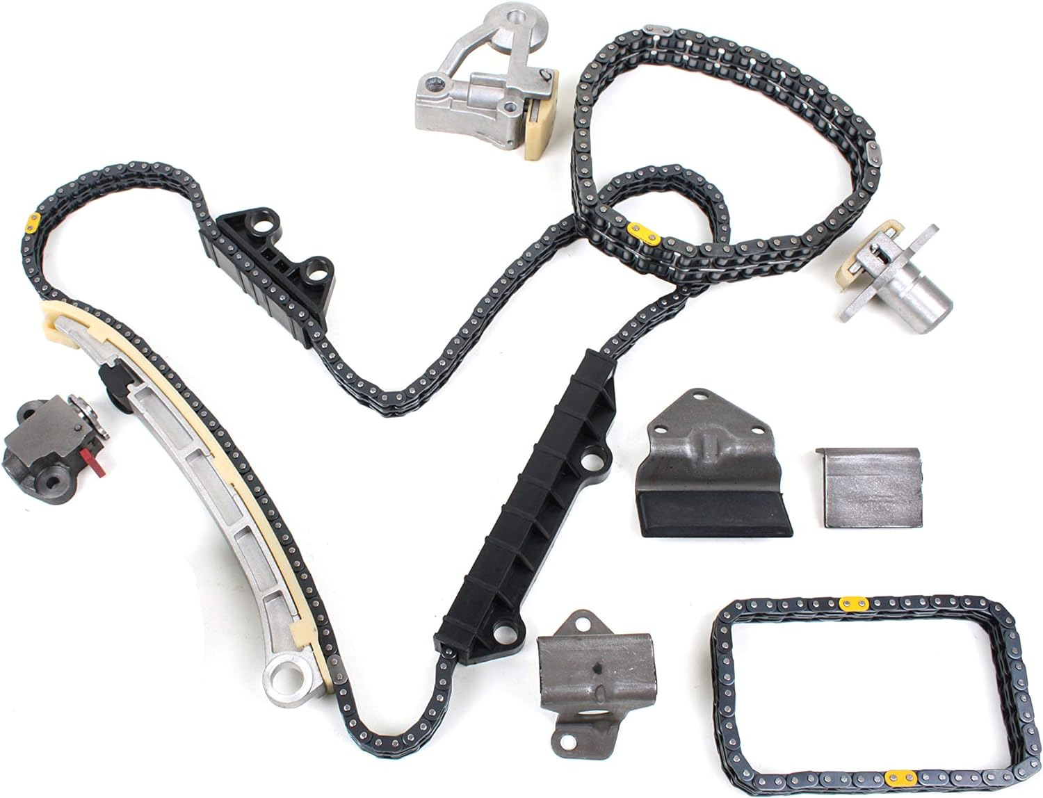 Timing Chain Kit Compatible with Suzuki/Chevrolet 2.5L / 2.7L DOHC V6 (24 Valve)