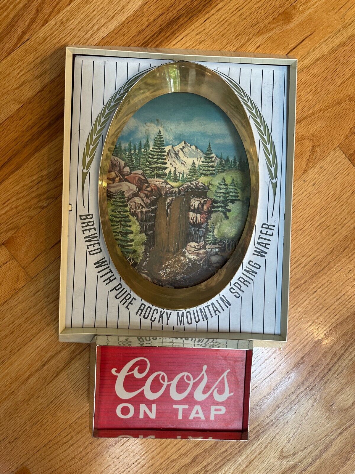 Vintage COORS On Tap Lighted \
