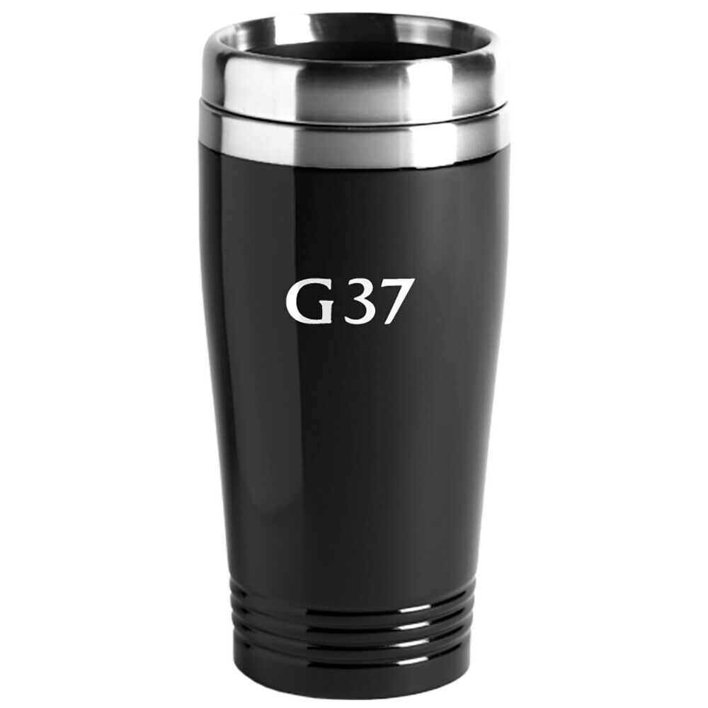 Infiniti G37 Travel Mug Travel Coffee Cup Stainless Steel Tea Thermo - Black