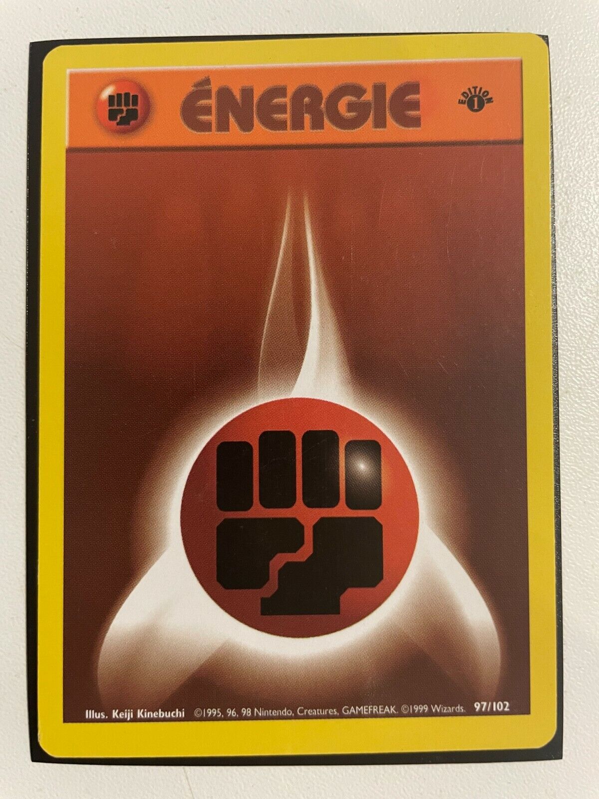 Pokemon Card | Energy 97/102 ● | Edition 1 | Base Set | 1999 Wizards | FR