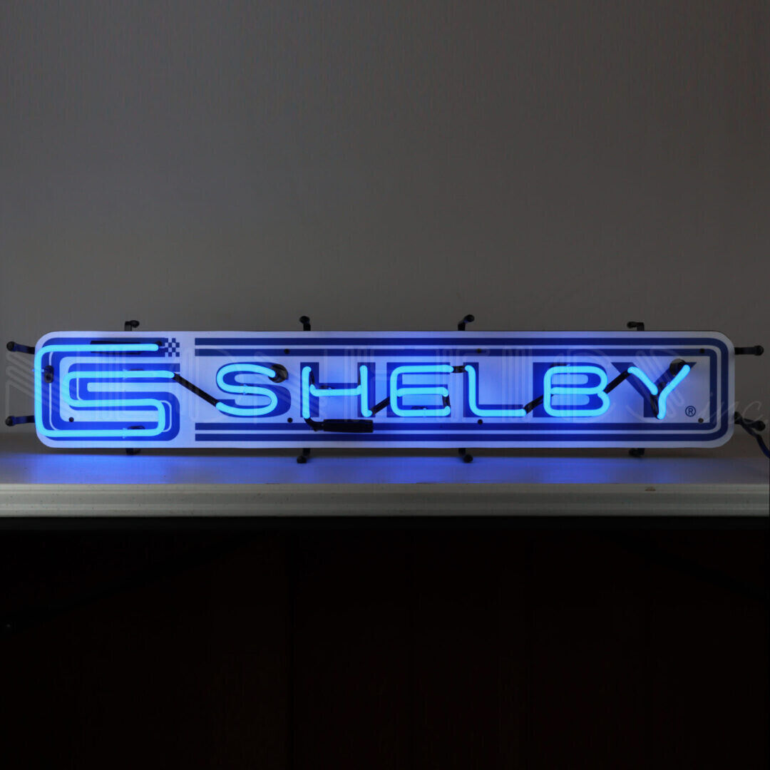 Neon sign Carroll Shelby GT 350 500 Racing AC 427 Cobra Garage lamp wall light