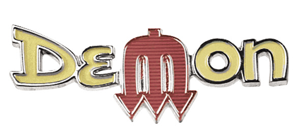 1972 Demon fender emblem.  3680247