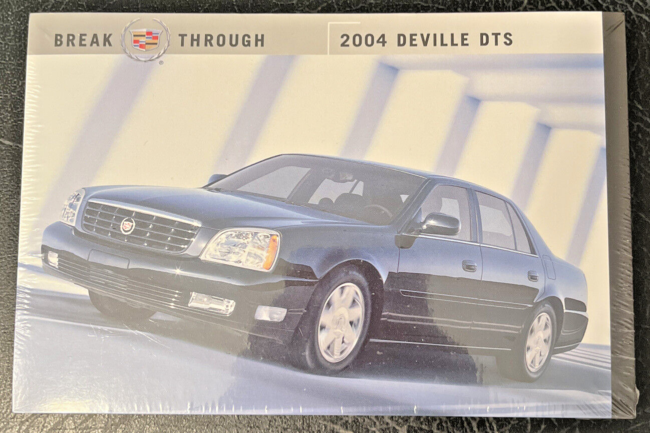 2004 CADILLAC DEVILLE DTS Lot of 50--NIP- ORIGINAL Factory Postcard--MINT
