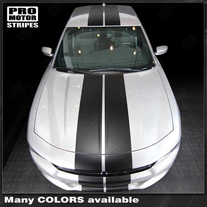 Double Stripes for Dodge Charger 2015-2023 Over the Top Rally (Choose Color)