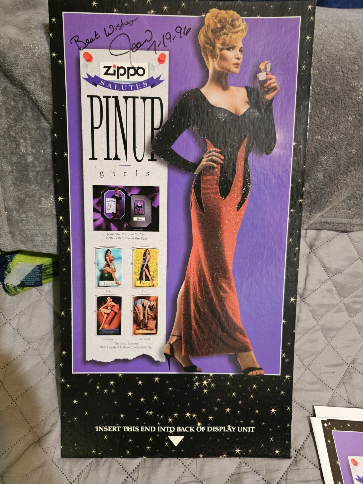 1996 Zippo Salutes Pinup Girls \