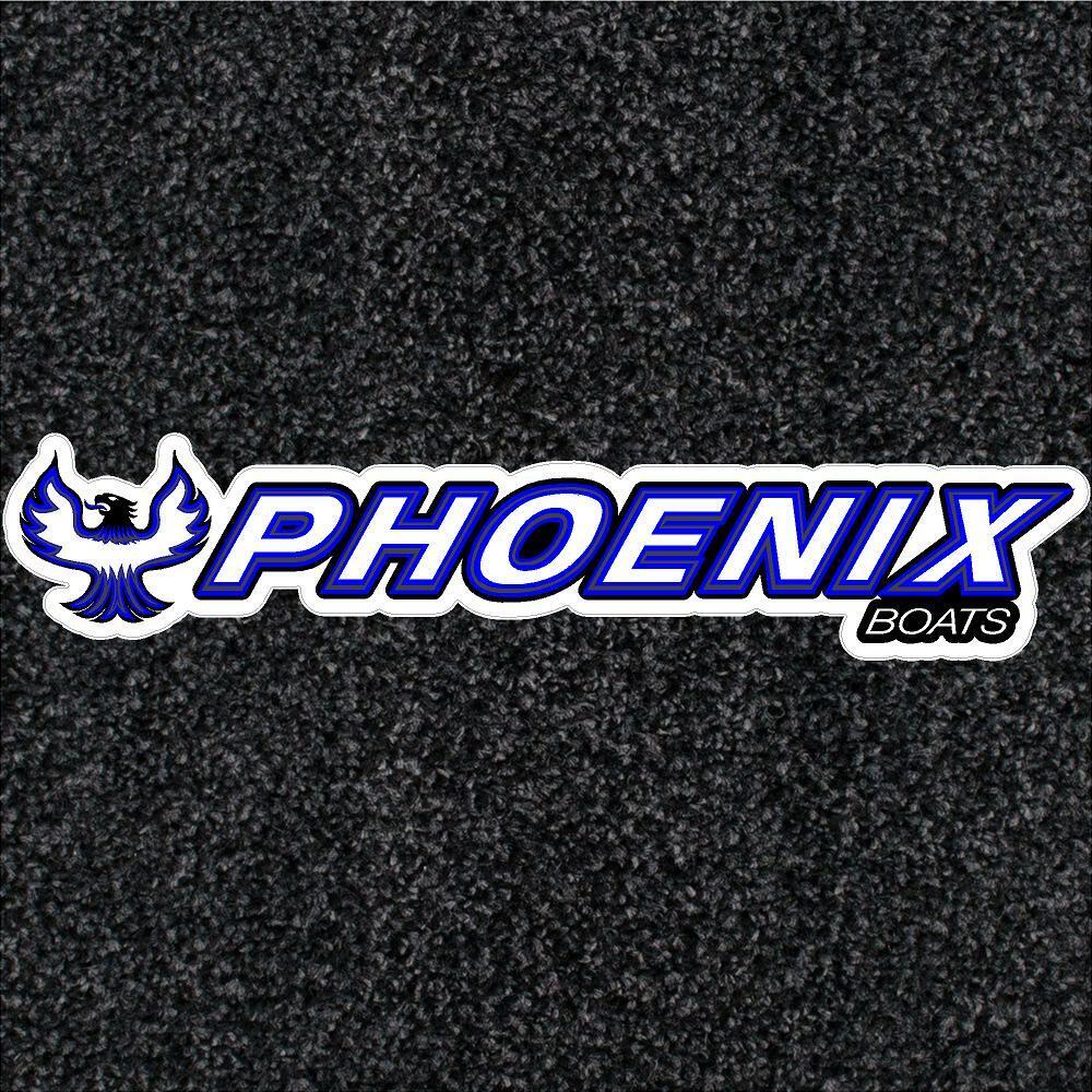 PHOENIX BOATS Blue Professional Boat Carpet Graphics
