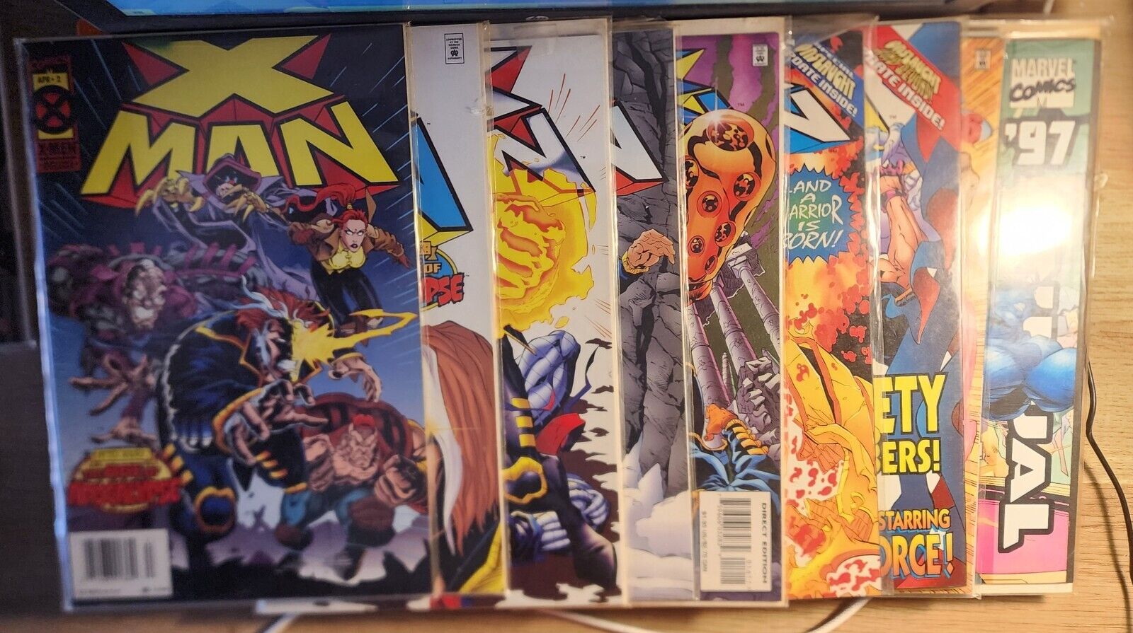 X-Man 2 3 4 5 6 17 18 Annual 96,97
