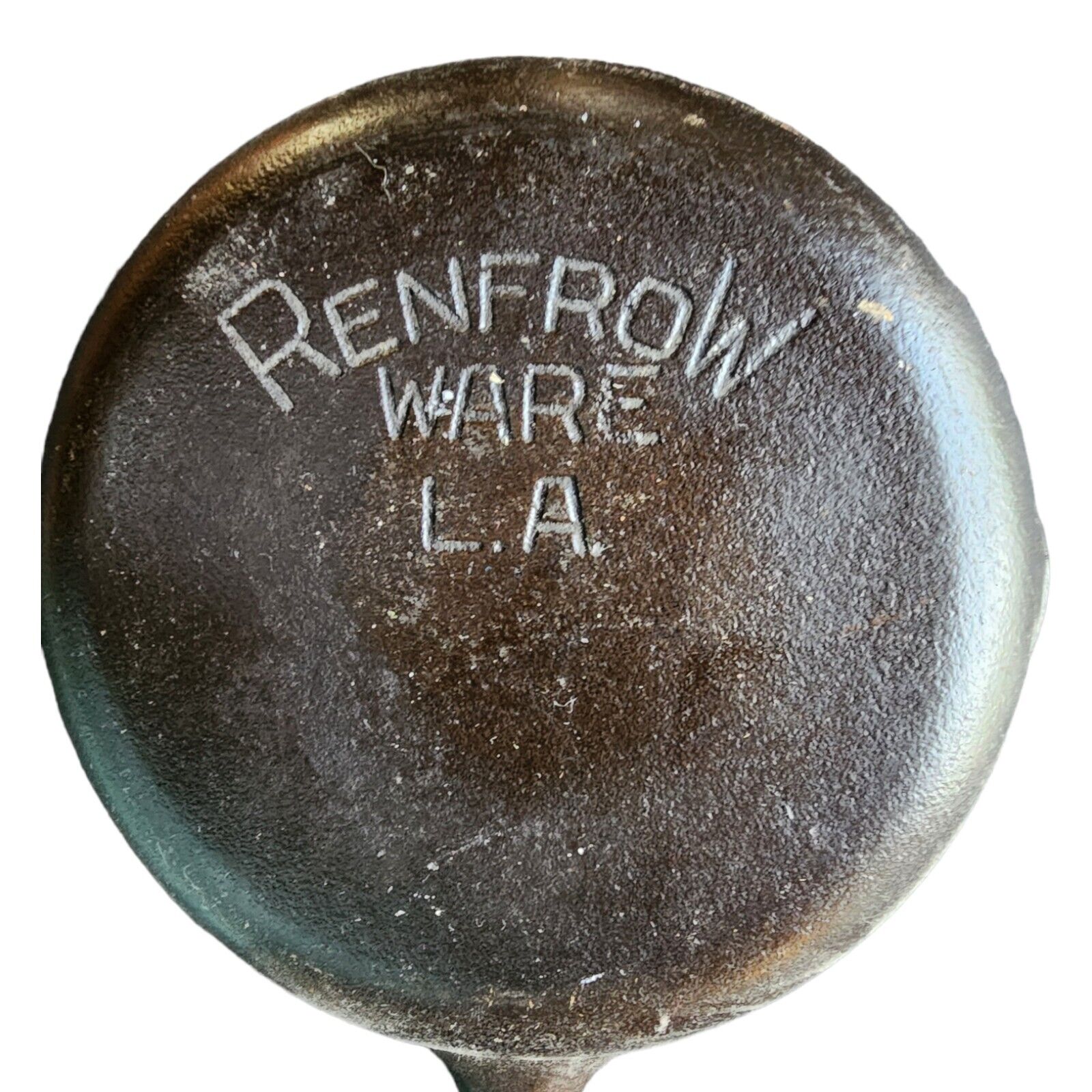 Vintage Renfrow Ware LA Rare Cast Iron Skillet #3 Frying Pan Excellent Condition