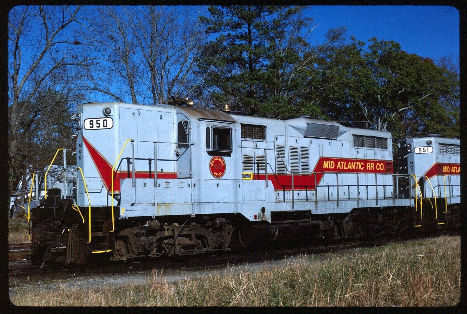Original Rail Slide - MRR Mid-Atlantic 950 Chadbourn NC 11-22-1987