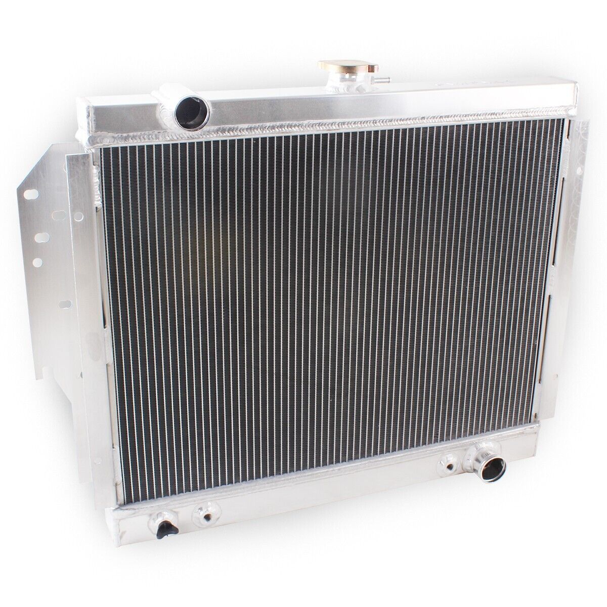 For 1979-93 Dodge Ramcharger D/W 100 150 200 250 350 5.2L 3Row Aluminum Radiator