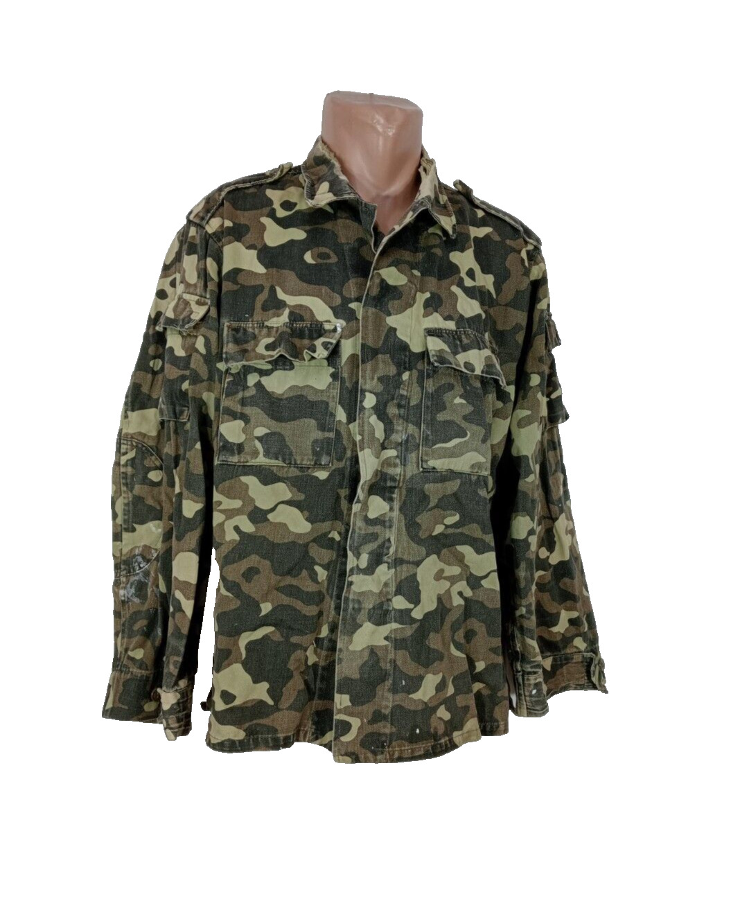 Jacket Camouflage Military Ukraine Army Uniform Soldier Woodland Dubok Original