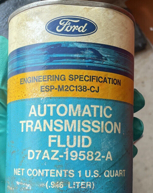 NOS Ford Automatic Transmission Fluid 1 Quart Can D7AZ-19582-A