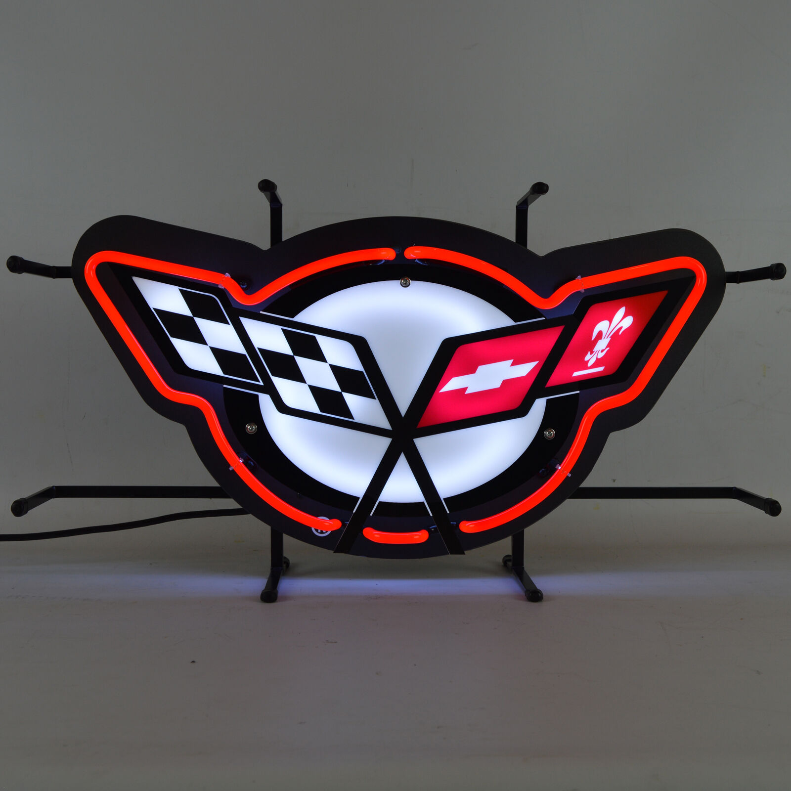 Man Cave Lamp CORVETTE C5 NEON SIGN WITH BACKING