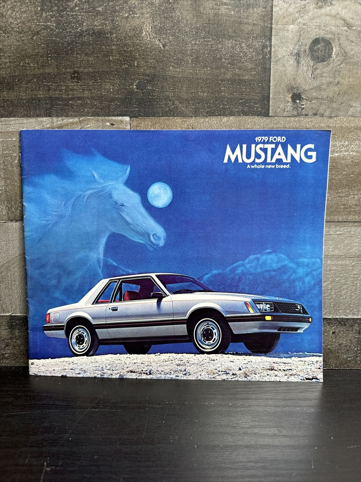 Vintage 1975 Ford Mustang OEM Dealer New Car Sales Brochure