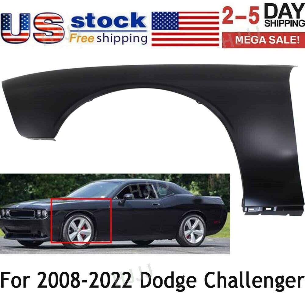 New Driver Side Fender For 2008-2022 Dodge Challenger 68275471AA CH1240285