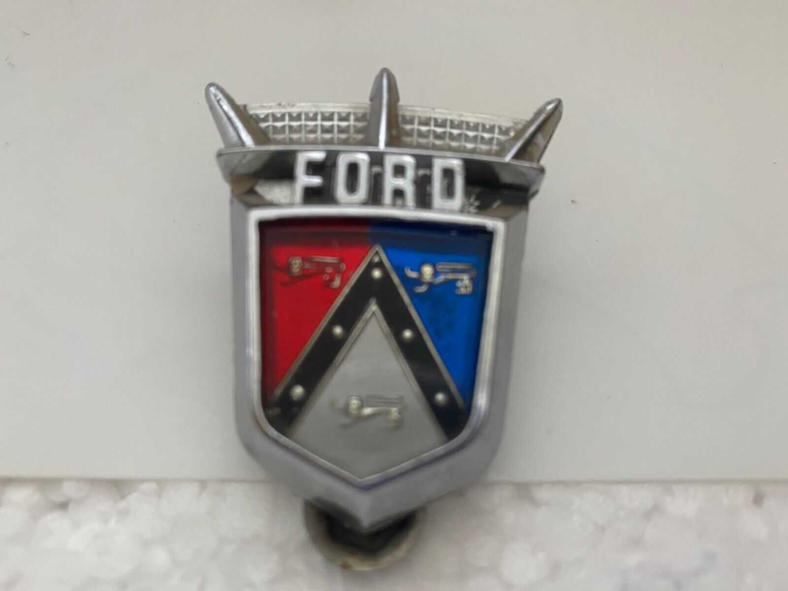 Ford Vintage 1955-1956  Emblem Metal Original USA Made