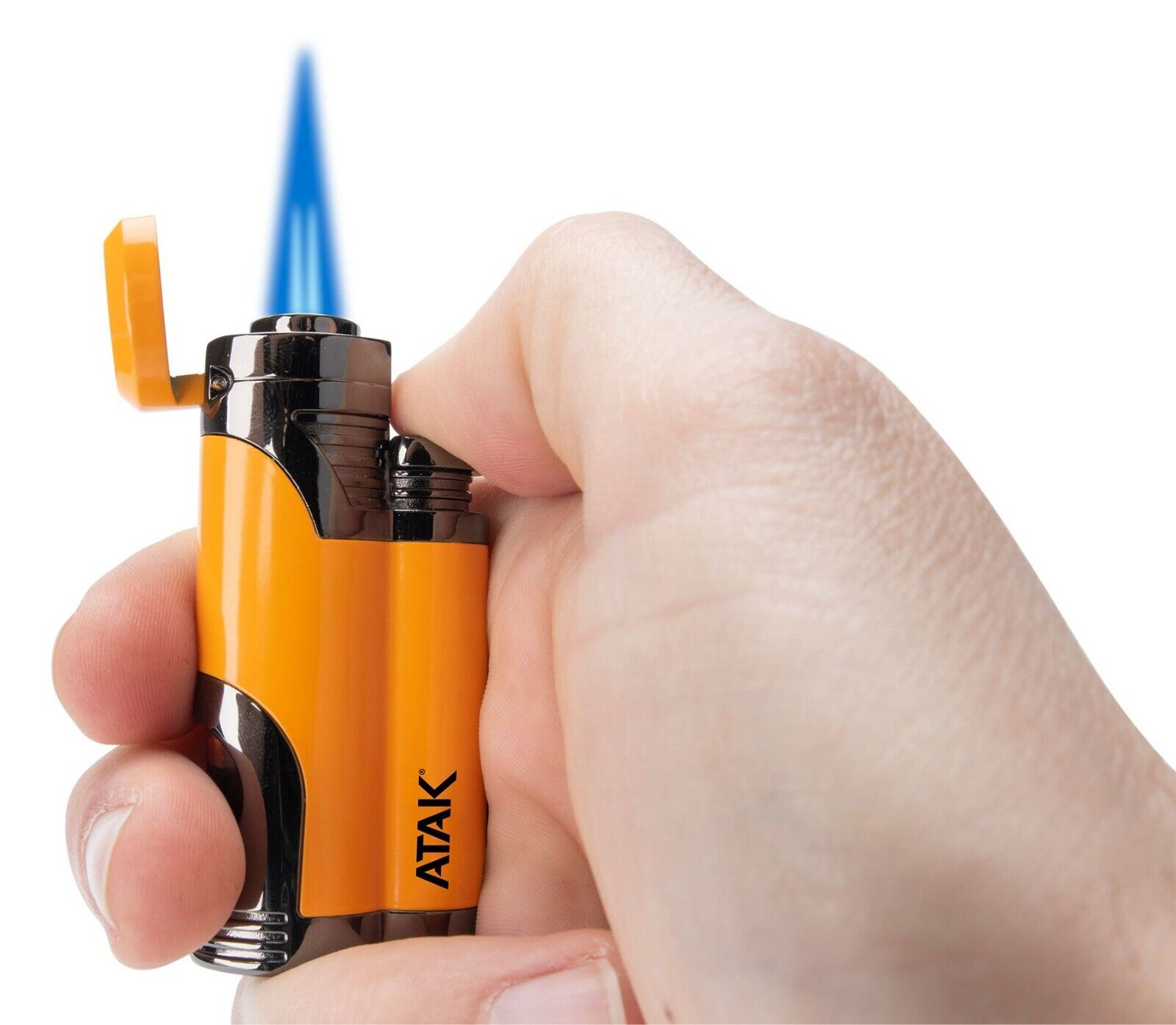 Performance Tool 802 - Dual Flame Jet Torch Lighter - Orange