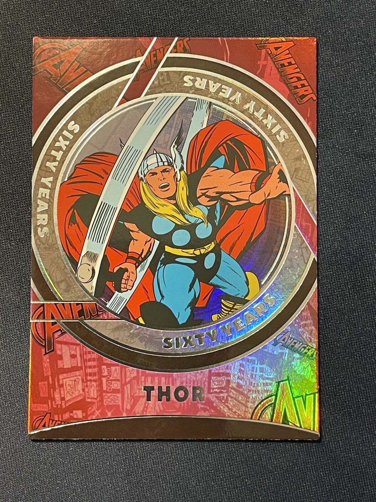2023 Finding Unicorn Marvel Avengers 60 Years 60th CC-12 Pink /249 Thor