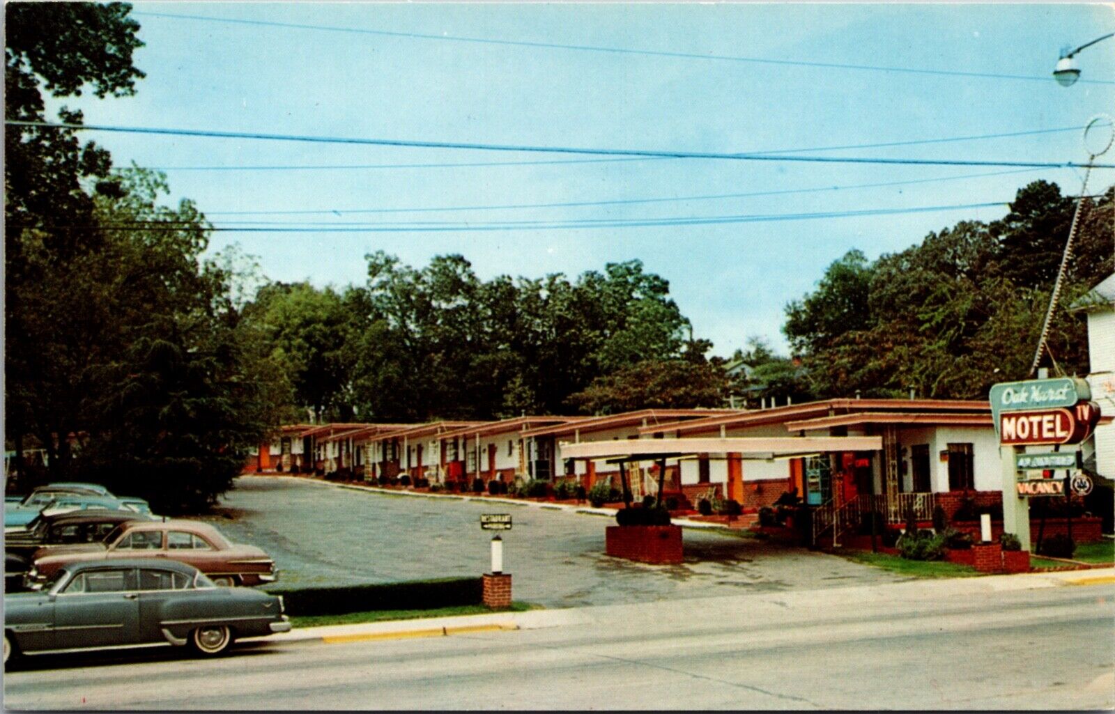 Postcard Oak Hurst Motel on U.S. 27 North Downtown Rome, Georgia