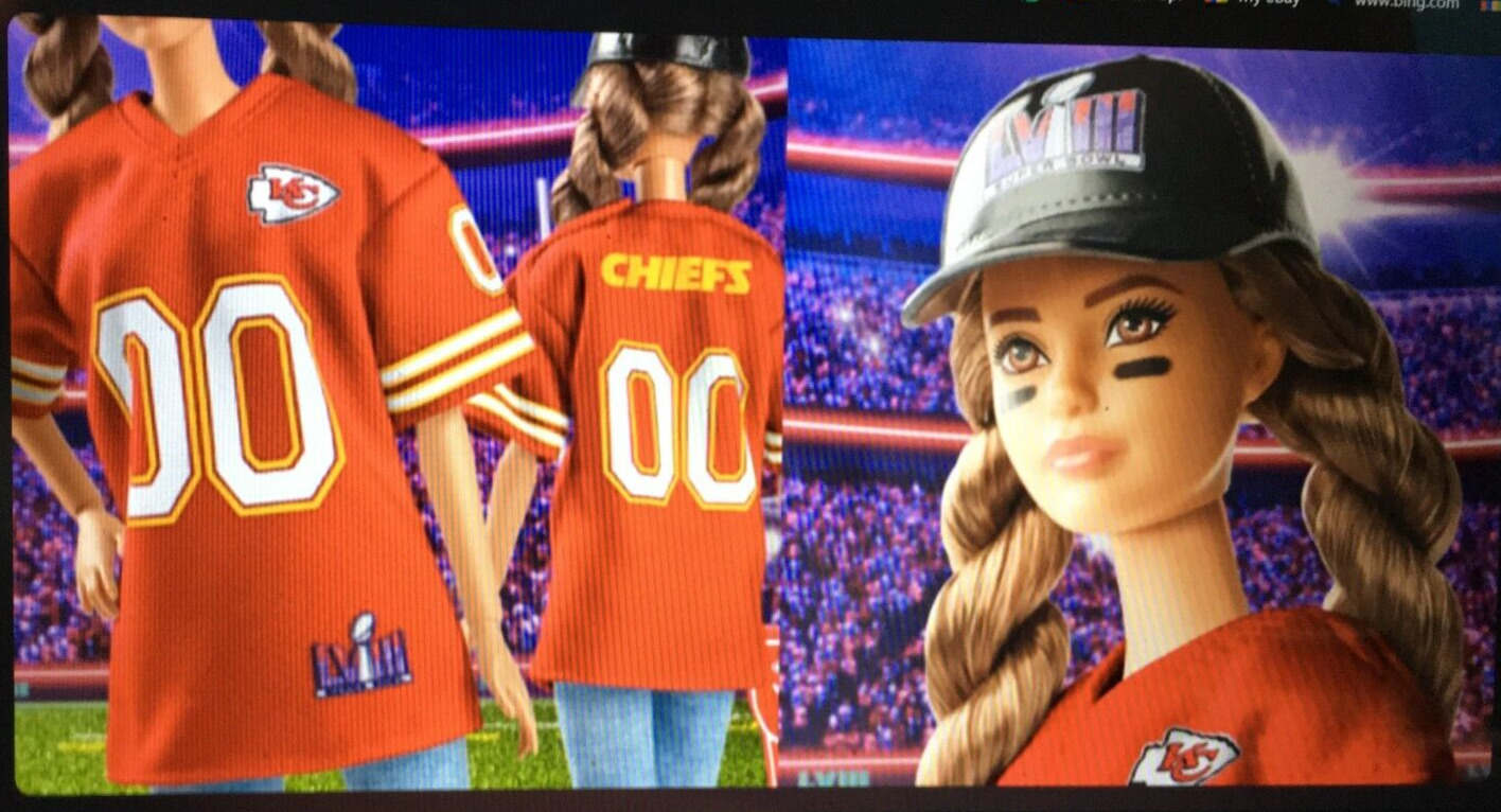 2023 Barbie NFL Super Bowl LVIII Championship Kansas City Chiefs-PRESALE