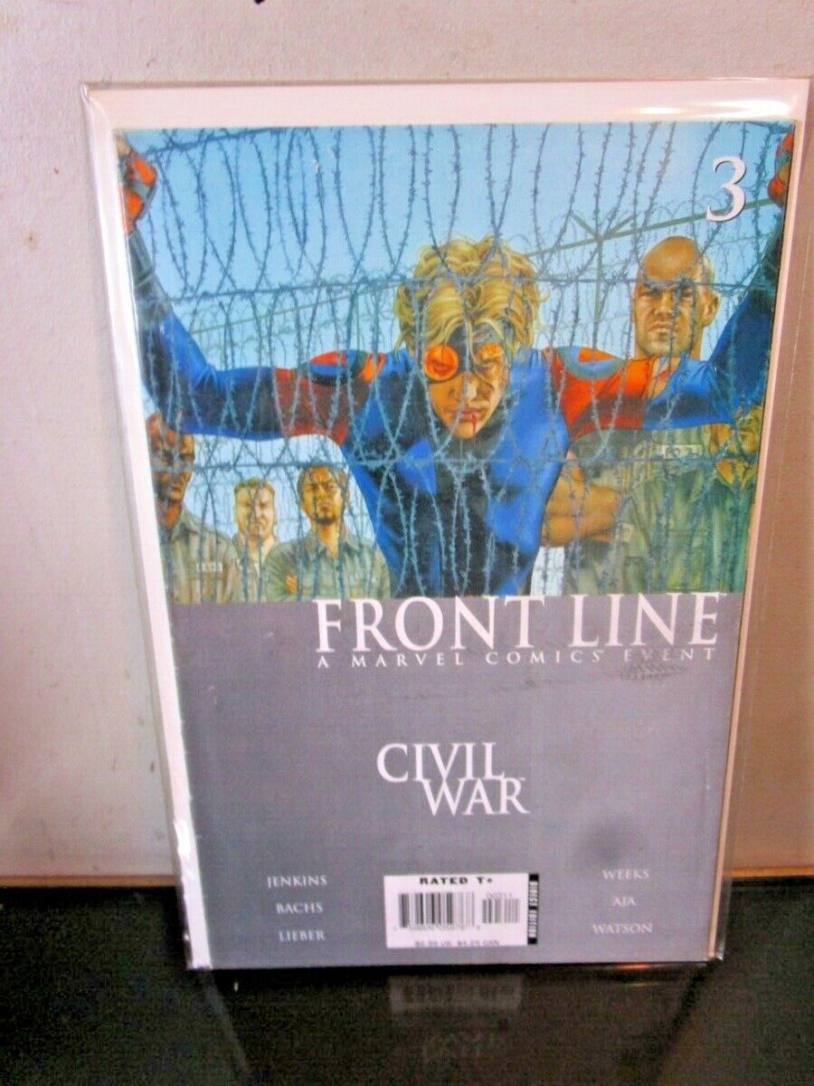 Civil War Front Line #3 Marvel Comic 2006 BAGGED BOARDED