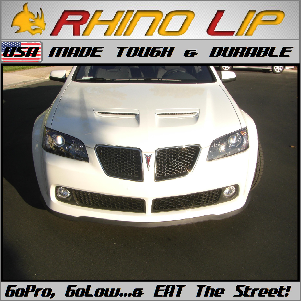 RhinoLip® Pontiac Buick Oldsmobile Grand-Am Grand-Prix LeMans GT Rubber Chin Lip