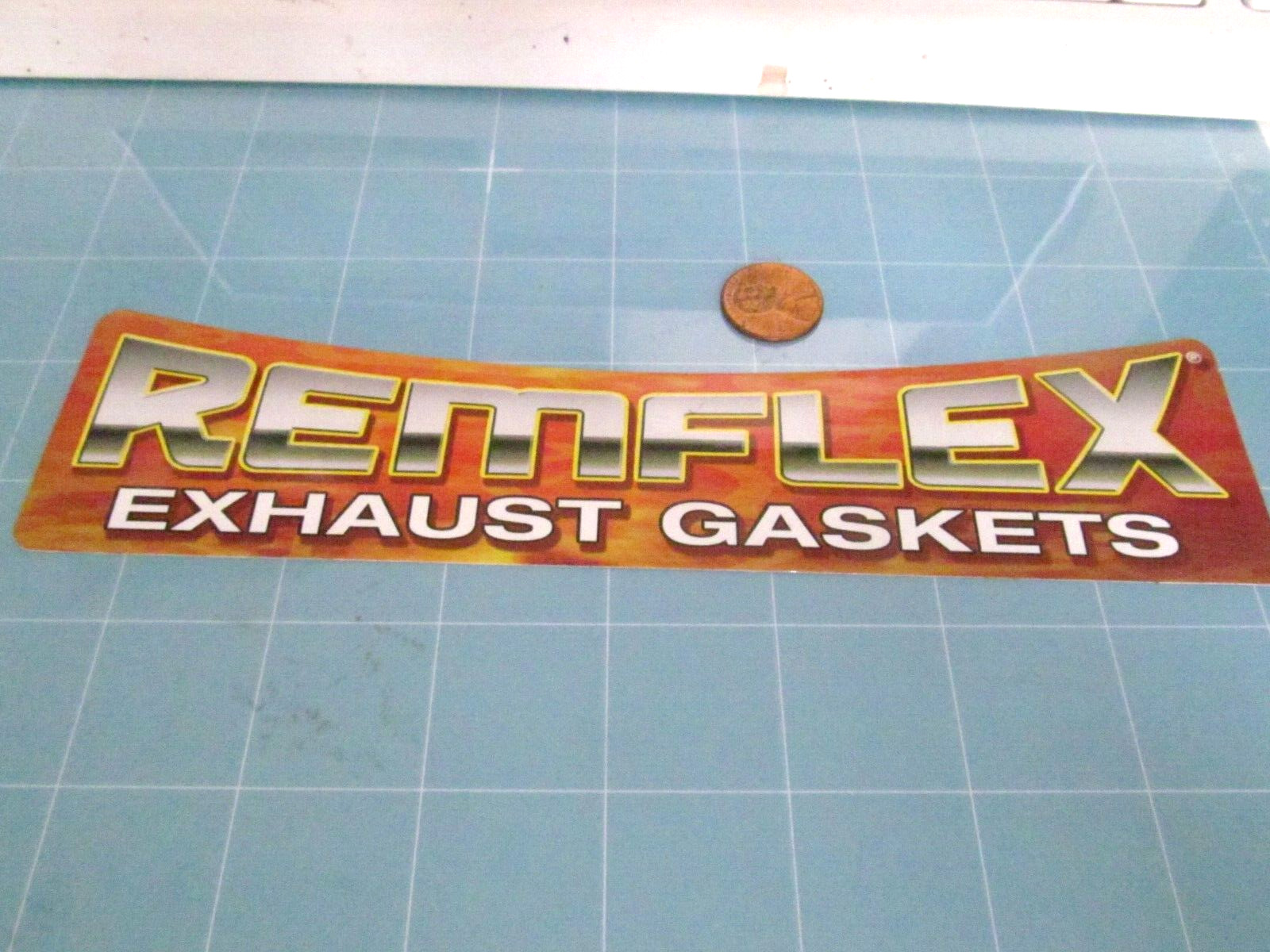EXHAUST GASKETS REMFLEX Sticker / Decal  ORIGINAL OLD STOCK
