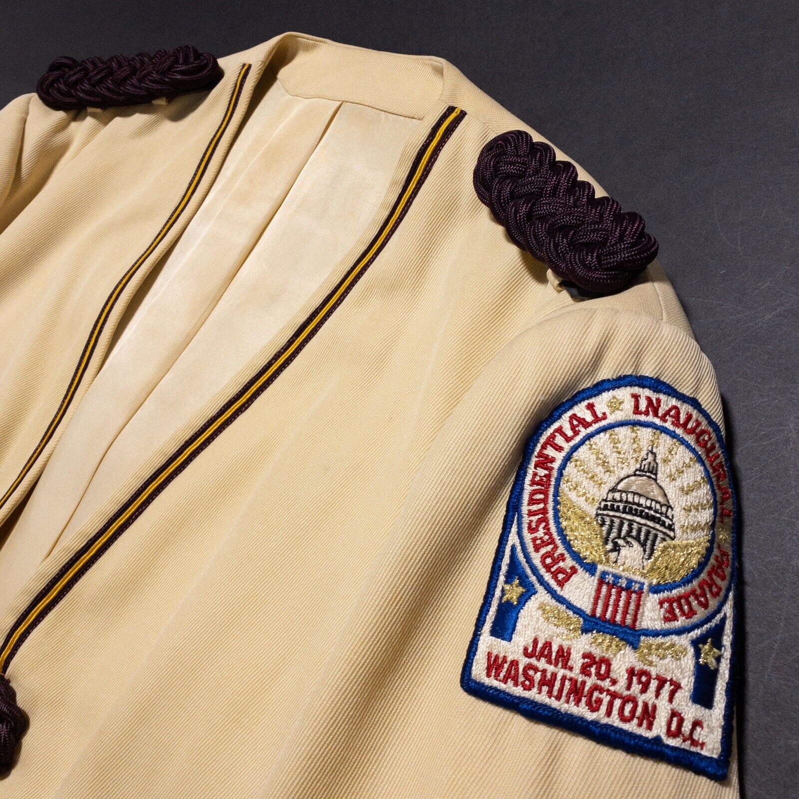 Vintage Presidential Inauguration Blazer Jacket Fits M Jimmy Carter 1977 Band