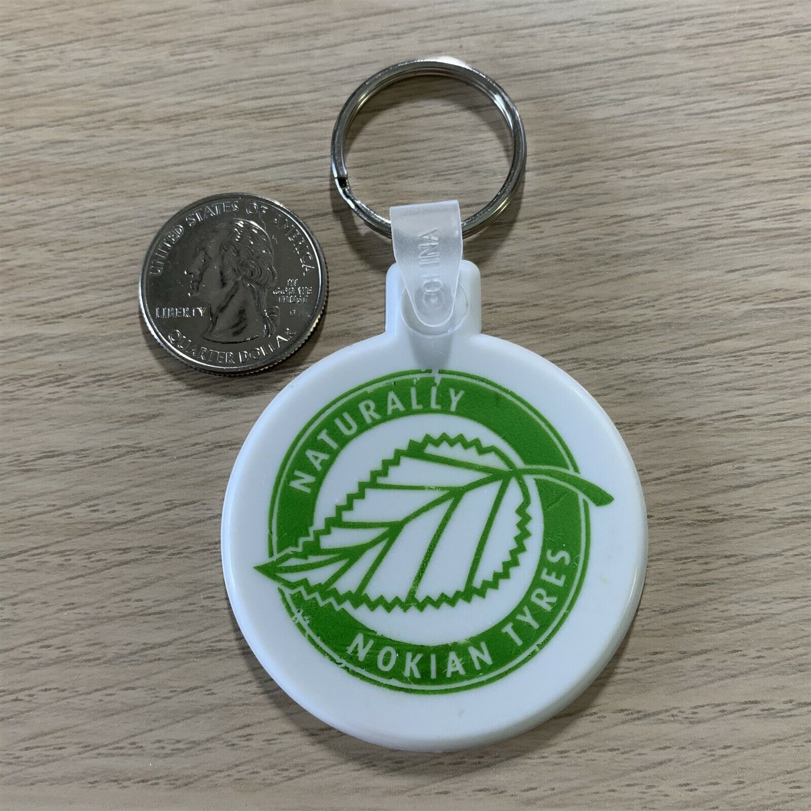 Naturally Nokian Tyres Winter Tires Keychain Key Ring #38685