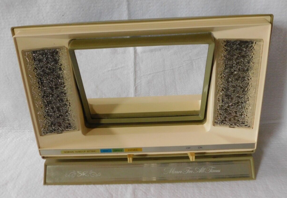 Mirror For All Times Vintage Desktop Makeup Mirror Tested & Works