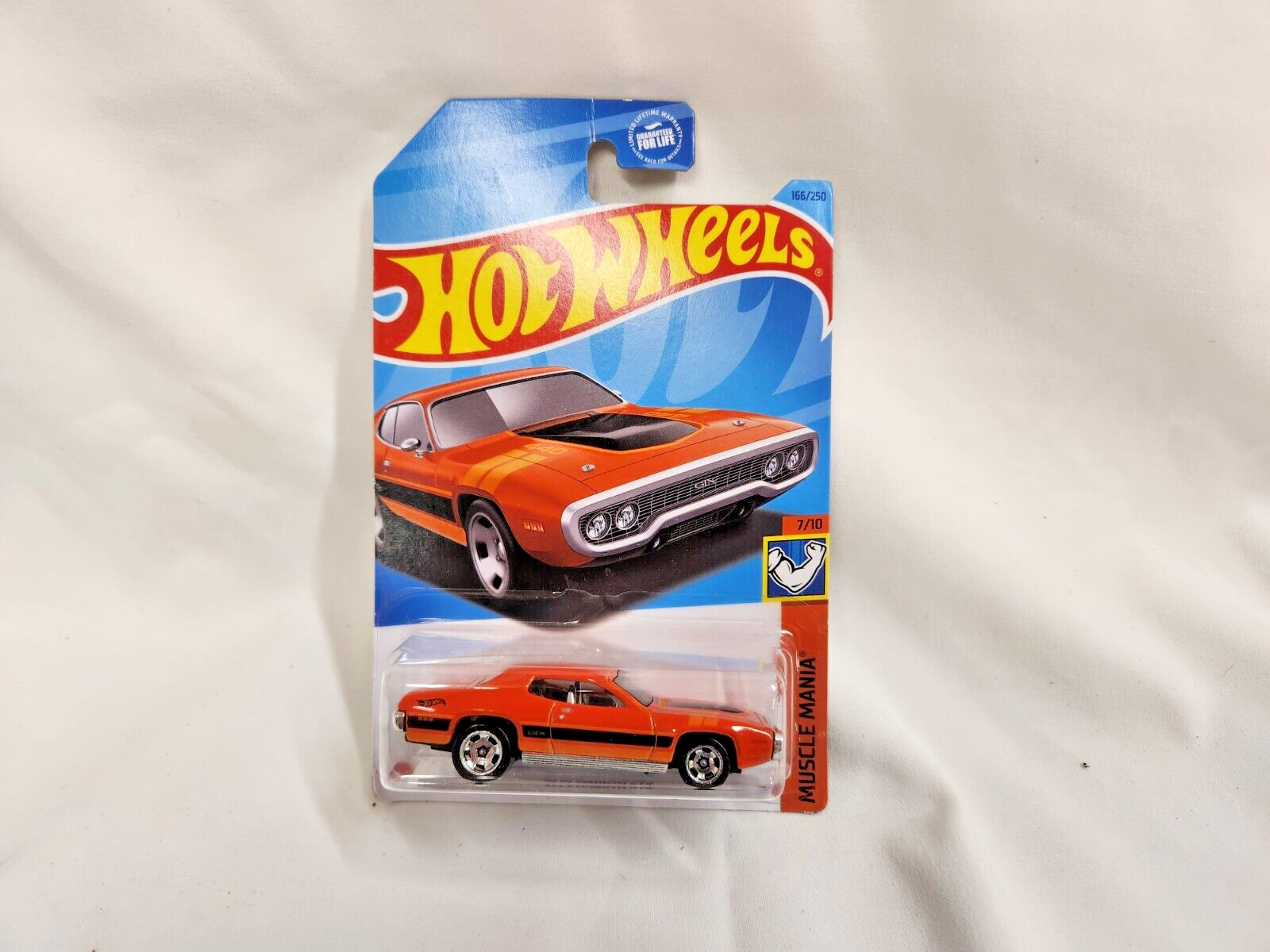 💎 Hot Wheels 1971 Plymouth GTX Orange Muscle Mania 7/10 166/250