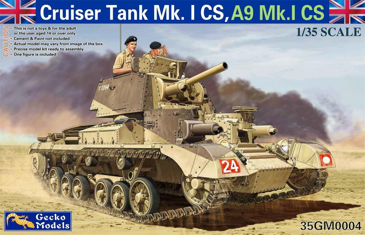 Gecko 1/35 Cruiser Tank Mk. I CS	 A9Mk.I CS