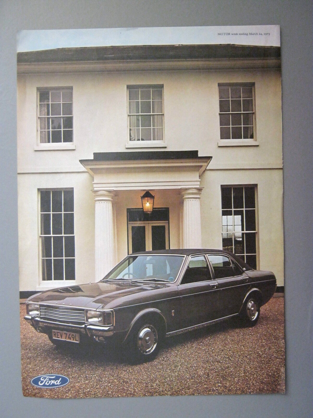 R&L Ex-Mag Advert: Ford Granada Consul MK1 Car