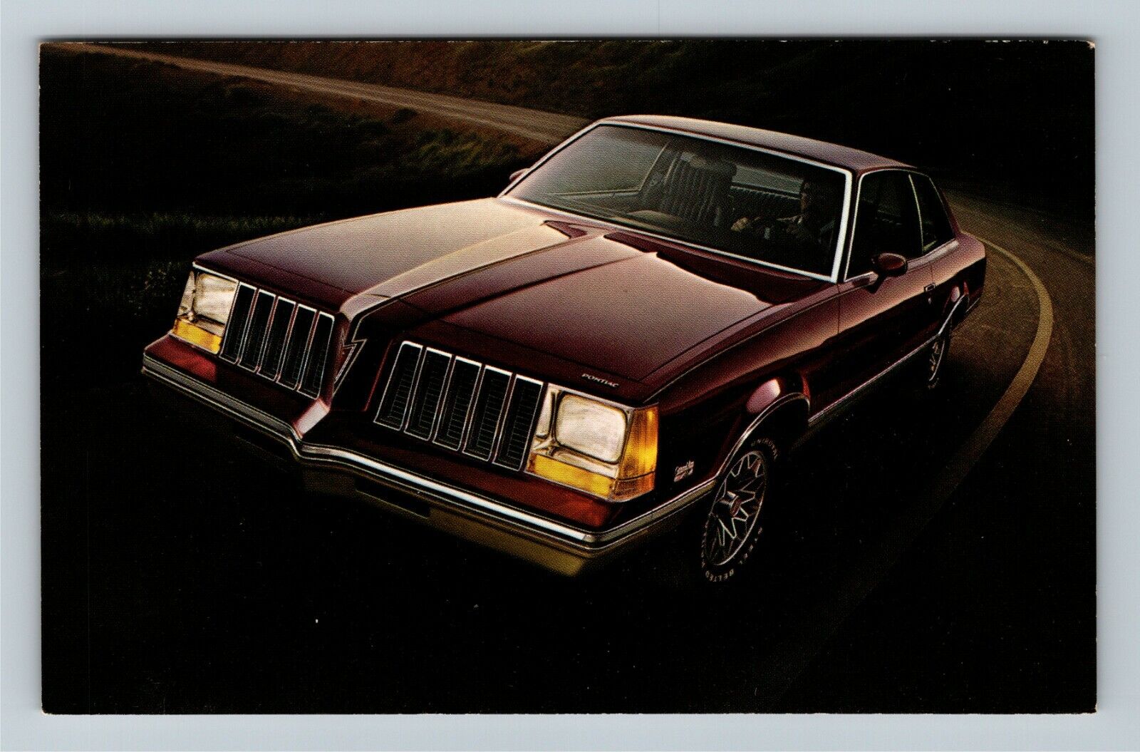 1979 Pontiac Grand Am Automobile Vintage Postcard