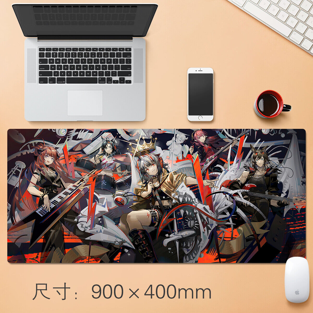 Large Mat Arknights High Definition Mouse Pad Desk Keyboard Mat Anime Gift #8