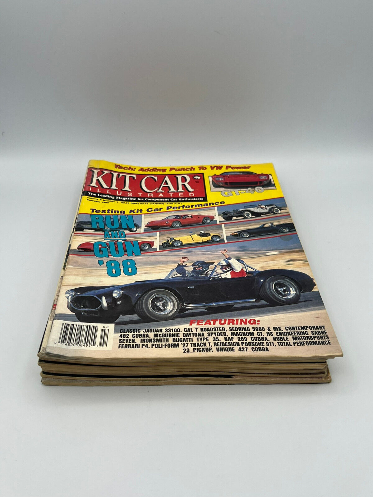 Vintage Bundle of 7 Petersens Kit Car Specialty Car Magazines From 88 - 92