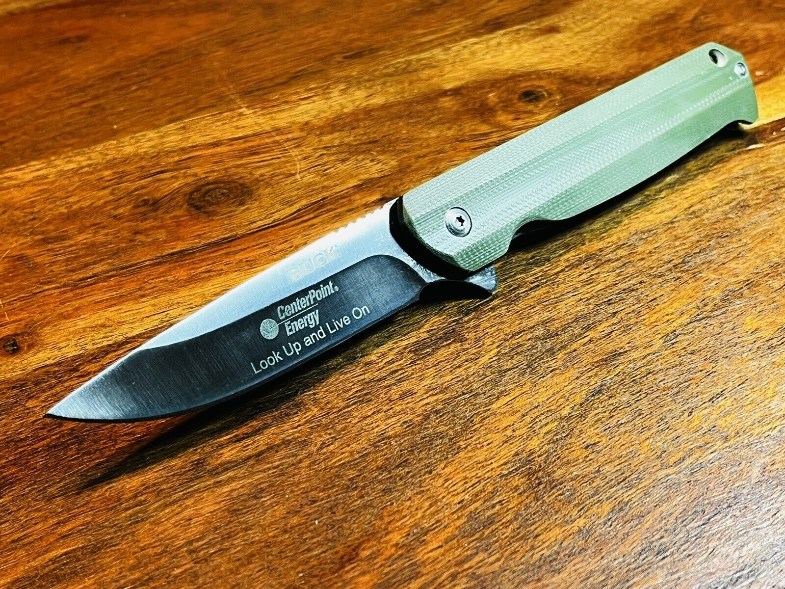 2021 BUCK 251 Langford Pocket Knife Flipper Liner Lock Plain Edge Blade