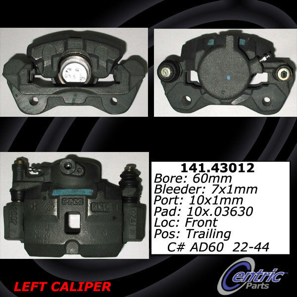 Centric Parts 142.43011 Front Right Rebuilt Brake Caliper With Pad