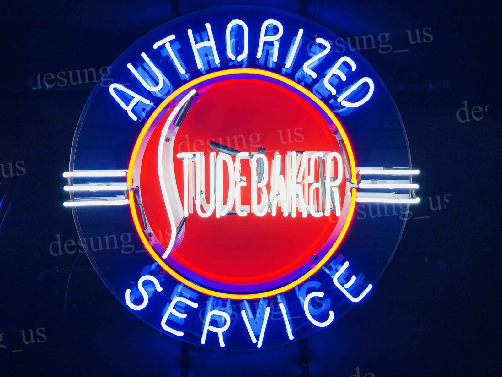 New Studebaker Authorized Service Light Lamp Neon Sign 24\