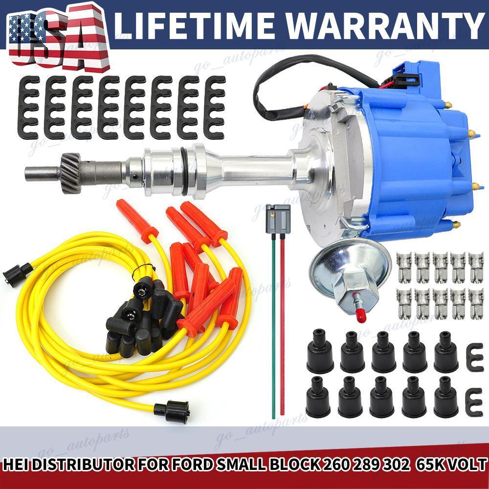 HEI Ignition Distributor Kit For Ford Small Block/SBF Windsor 221 260 289 302 US